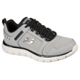 Skechers Men's Track - Knockhill Shoes - حذاء سكيتشرز تراك - نوك هيل للرجال لون رمادي