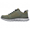 Skechers Men's Track - Knockhill Shoes - حذاء سكيتشرز تراك - نوك هيل للرجال لون زيتي