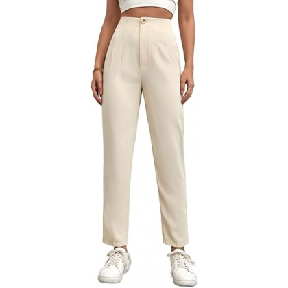 بنطلون نسائي لون بيج