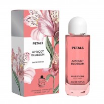 Petals Apricot Blossom EDP By Milestone For Unisex 100ml- عطر بيتالز ابريكوت بلوسوم من مايل ستون للجنسين سعة 100 مل