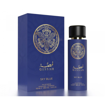 Gissah Sky Blue EDP By Gissah For Unisex 100ml- عطر قصة سكاي بلو من قصة للجنسين سعة 100 مل