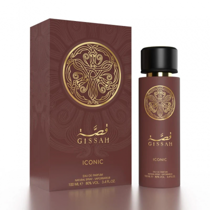 Gissah Iconic EDP By Gissah For Unisex 100ml- عطر قصة اي كونيك من قصة للجنسين سعة 100 مل