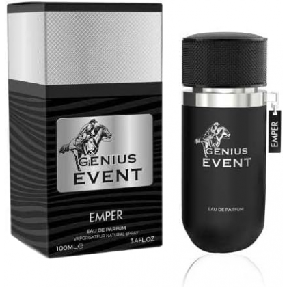 Genius Event EDP By Emper For Men 100ml- عطر جينيوس ايفينت من امبر للرجال سعة 100 مل