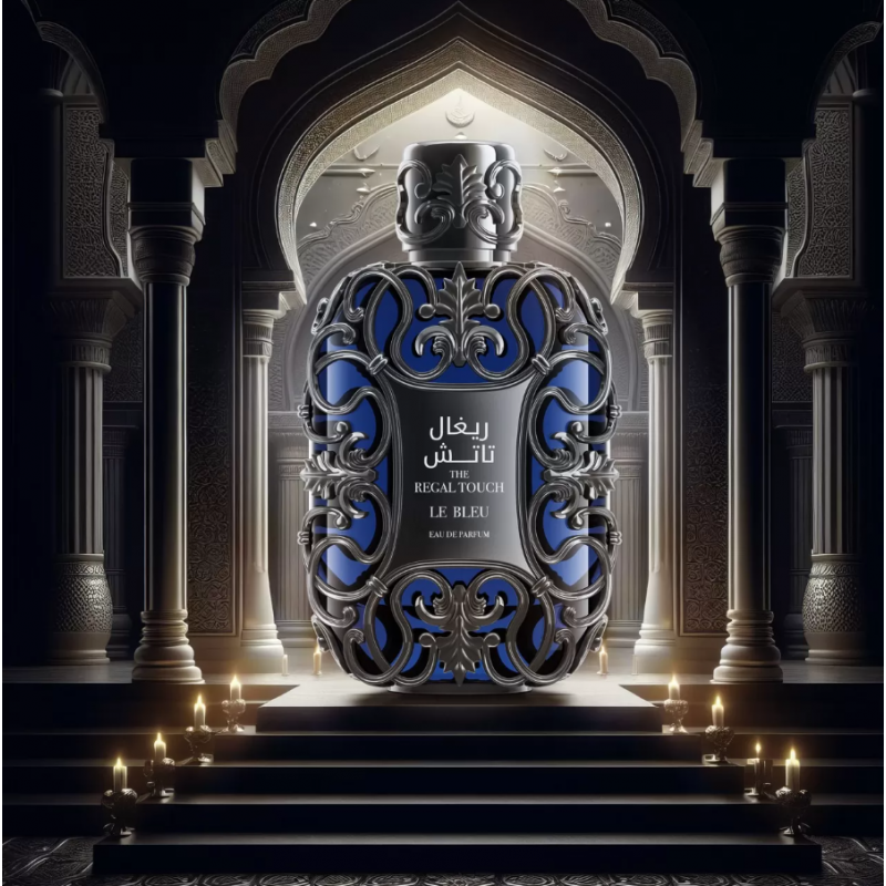 Regal Touch Le Bleu EDP By Le Chameau Emper For Men 100ml- عطر ذا ريجال تاتش لو بلو من امبر للرجال سعة 100 مل