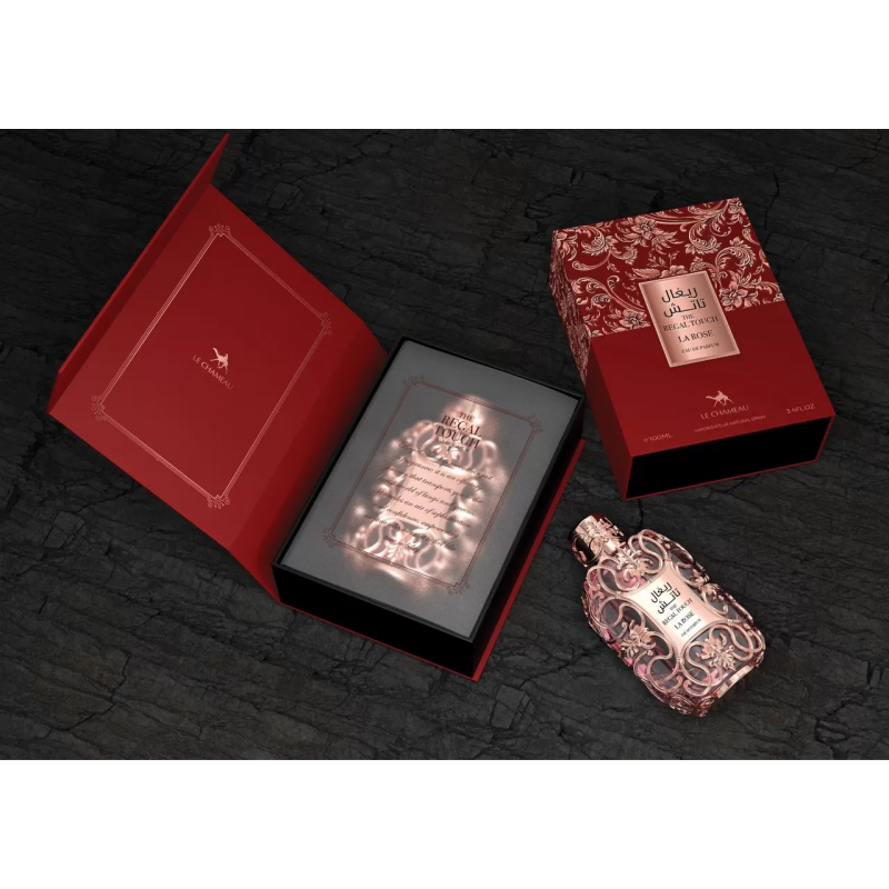 Regal Touch La Rose EDP By Le Chameau Emper For Men 100ml- عطر ذا ريجال تاتش لاروز من امبر للرجال سعة 100 مل