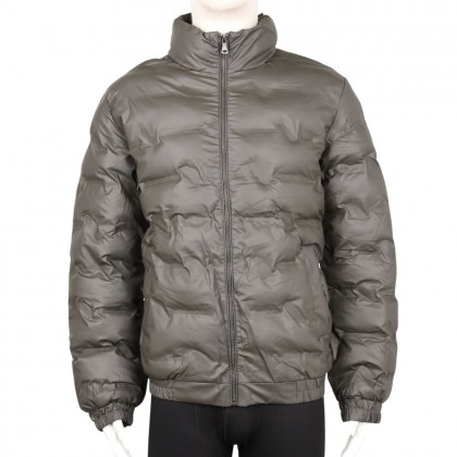 سترة رجالية مبطنة ثقيلة لون زيتي