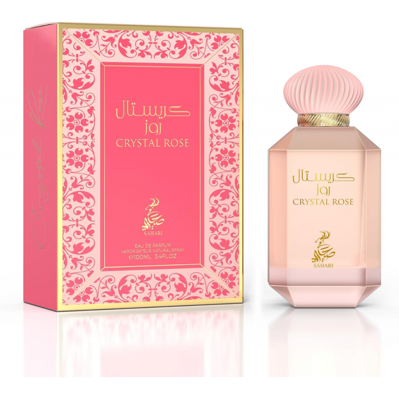 Crystal Rose EDP By Sahari For Women 100ml- عطر كريستال روز من صحاري للنساء سعة 100 مل