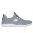 حذاء سكيتشرز سوميتس -بيكسي للنساء لون رمادي ونعل أبيض -Skechers Women's Summits - Pixi Shoes