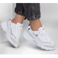 حذاء سكيتشرز دي لايتس- نيو هييت للنساء لون أبيض-Skechers Women's D'Lites - New Heat Shoes