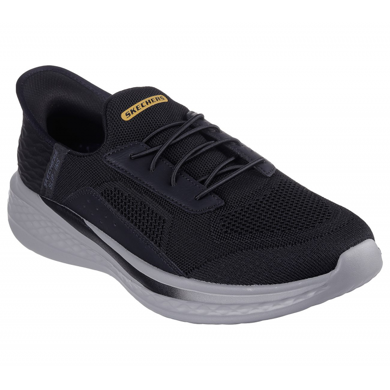 حذاء سكيتشرز سليب انس سلاد للرجال لون أسود-Skechers Men's Slip Ins Slade Shoes