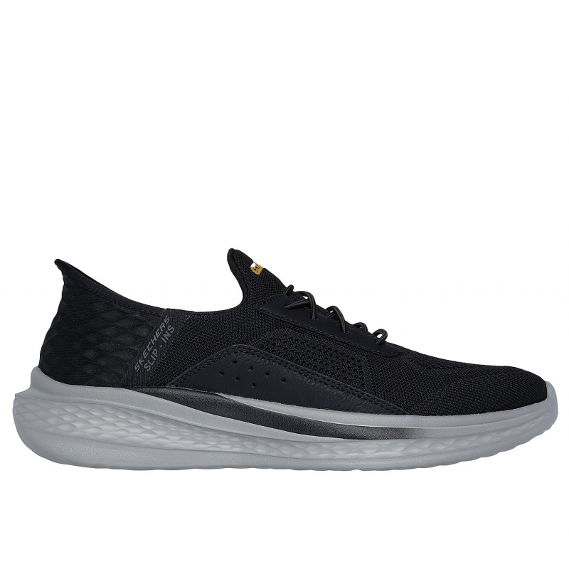 حذاء سكيتشرز سليب انس سلاد للرجال لون أسود-Skechers Men's Slip Ins Slade Shoes