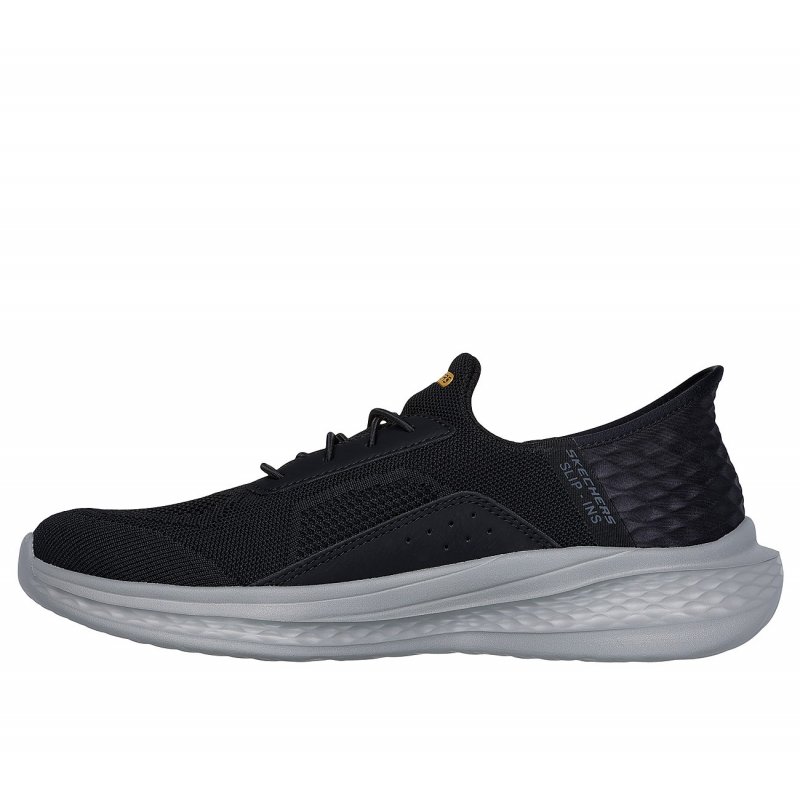حذاء سكيتشرز سليب انس سلاد للرجال لون أسود-Skechers Men's Slip Ins Slade Shoes