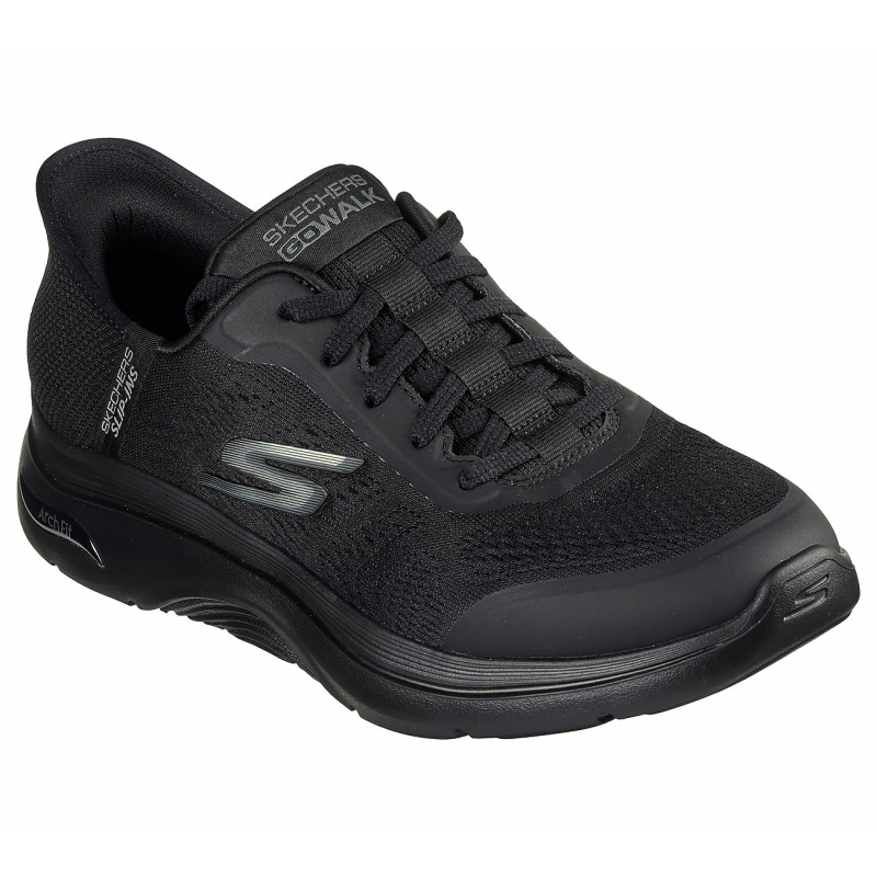 حذاء سكيتشرز سليب انس: جو ووك ارتش فيت 2.0 للرجال لون أسود-Skechers Men's Slip-ins: GO WALK Arch Fit 2.0 - Simplicity 2 Shoes