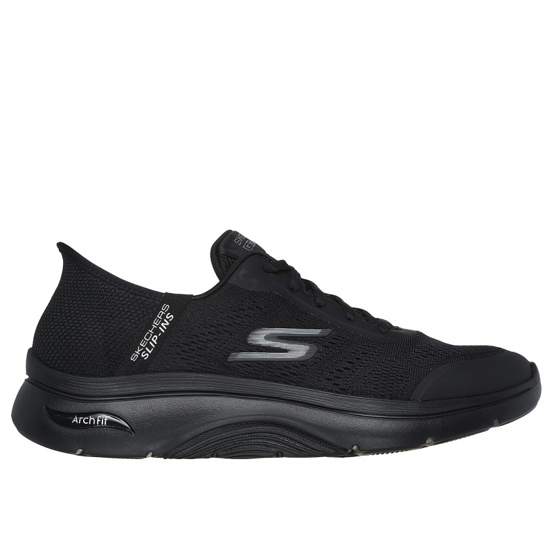 حذاء سكيتشرز سليب انس: جو ووك ارتش فيت 2.0 للرجال لون أسود-Skechers Men's Slip-ins: GO WALK Arch Fit 2.0 - Simplicity 2 Shoes