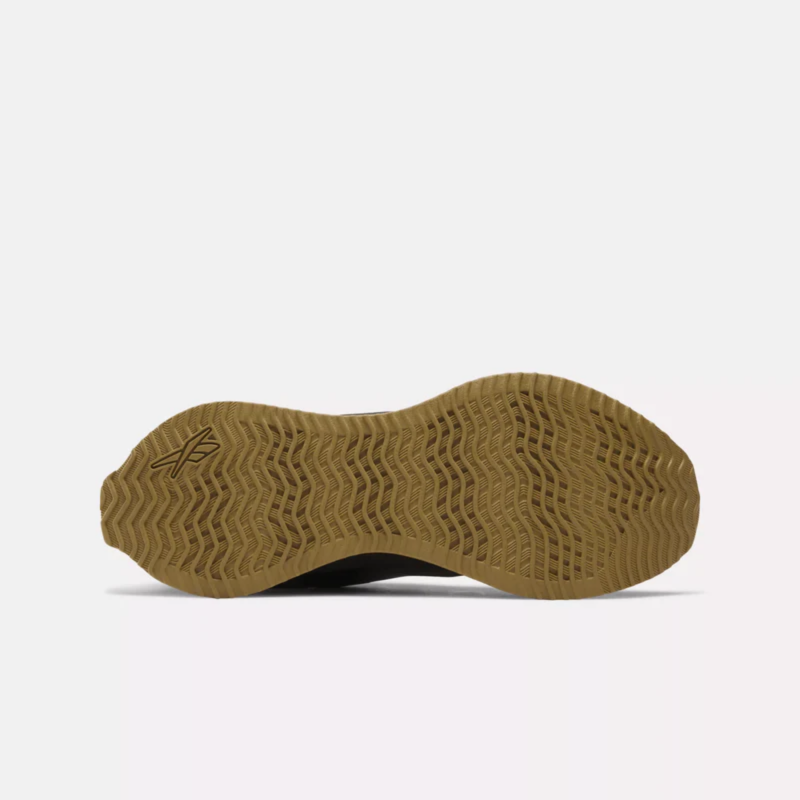 Reebok Mens' Zig Dynamica STR Shoes - حذاء ريبوك زيج ديناميكا اس تي ار للرجال لون بني محروق ونعل أسود