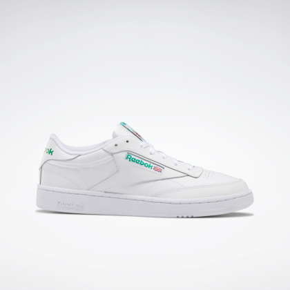 Reebok Mens' Club C 85 Shoes - حذاء ريبوك كلوب سي 85 للرجال لون أبيض