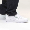 Reebok Mens' Club C 85 Shoes - حذاء ريبوك كلوب سي 85 للرجال لون أبيض