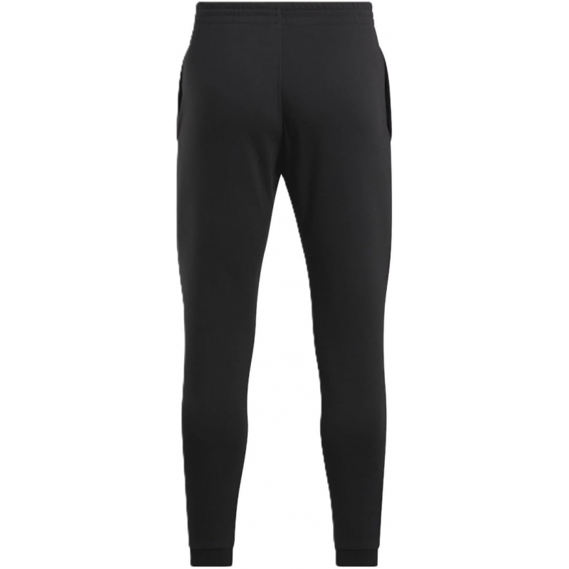Reebok Mens' Identity Small Logo Fleece Joggers-Black