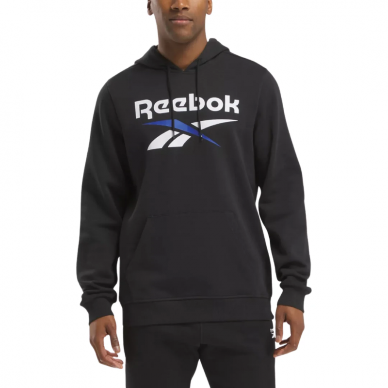 Reebok Men's Identity Big Logo Fleece Hoodie
