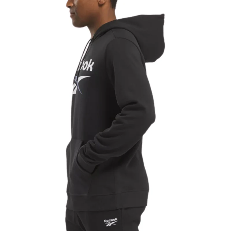 Reebok Men's Identity Big Logo Fleece Hoodie
