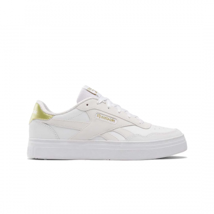 Reebok Womens' Court Advance Bold Shoes - حذاء ريبوك كورت ادفانس بولد للنساء لون أبيض