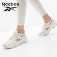 Reebok Womens' Zig Dynamica 5 Shoes - حذاء ريبوك زيج دايناميكا 5 للنساء لون طحيني وبرتقالي