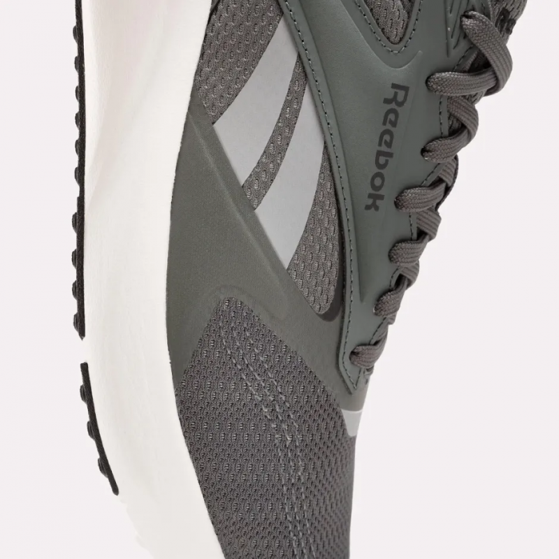 Reebok Mens' Energen Tech 2 Running Shoes - حذاء ريبوك اينيرجن تيك 2 للرجال لون رمادي ونعل ابيض
