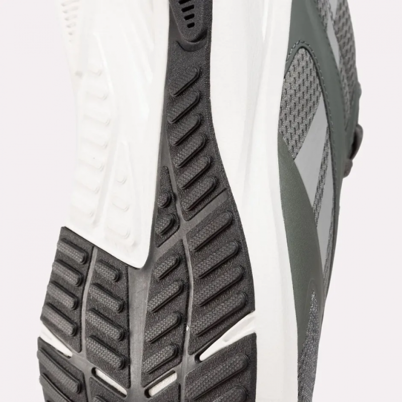Reebok Mens' Energen Tech 2 Running Shoes - حذاء ريبوك اينيرجن تيك 2 للرجال لون رمادي ونعل ابيض