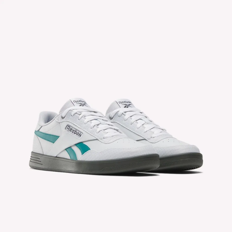 Reebok Mens' Court Advance Shoes - حذاء ريبوك كورت ادفانس للرجال لون أبيض و أسود