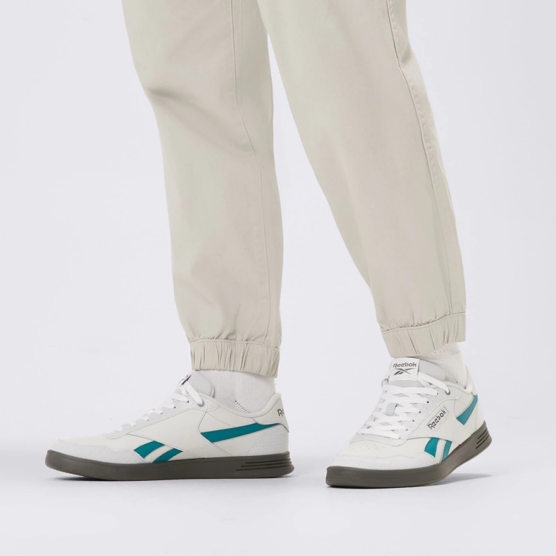 Reebok Mens' Court Advance Shoes - حذاء ريبوك كورت ادفانس للرجال لون أبيض و أسود