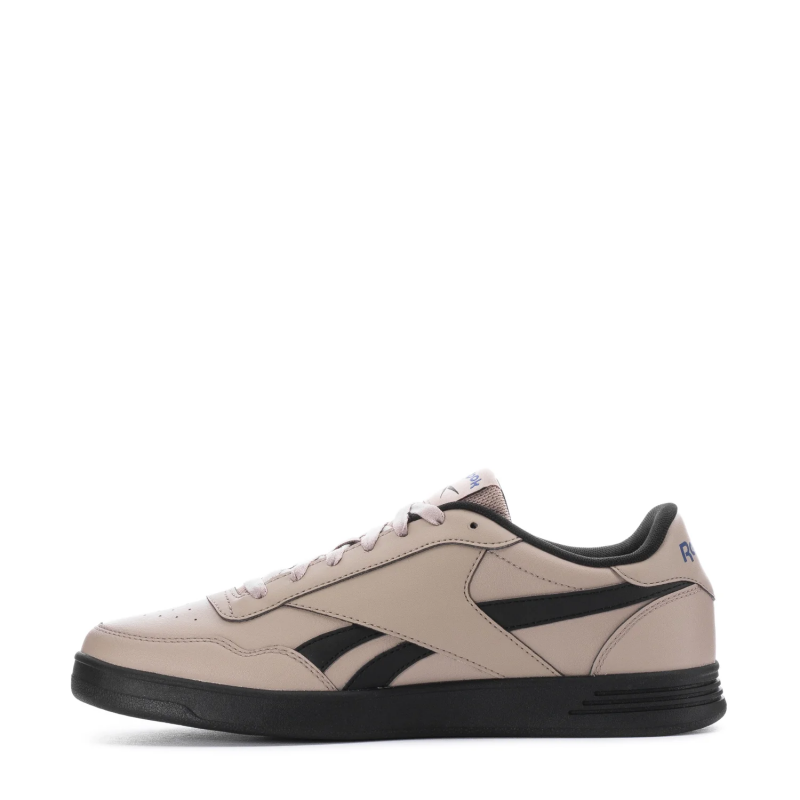 Reebok Mens' Court Advance Shoes - حذاء ريبوك كورت ادفانس للرجال لون بيج وأسود