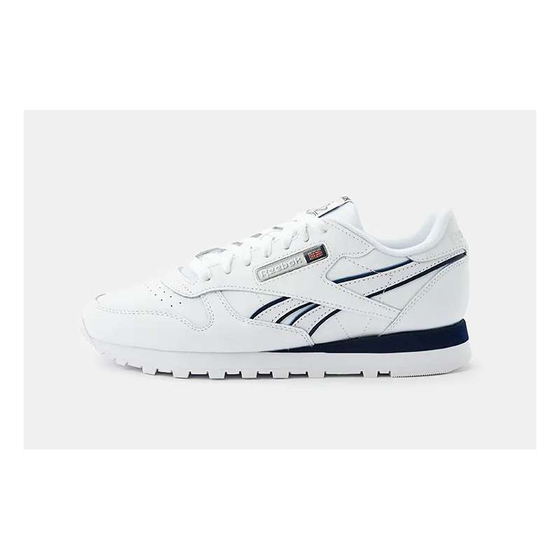 Reebok Mens' Classic Leather Shoes - حذاء ريبوك كلاسيك ليذر للرجال لون أبيض