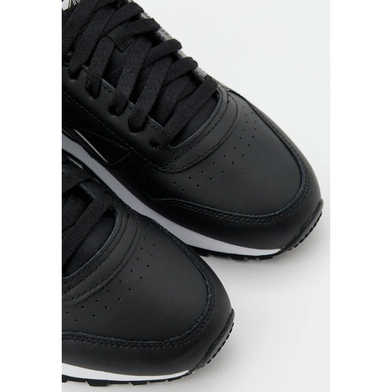Reebok Mens' Classic Leather Shoes - حذاء ريبوك كلاسيك ليذر للرجال لون أسود