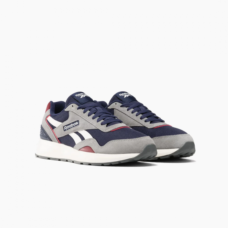 Reebok Mens' GL1100 Shoes - حذاء ريبوك جي ال 1100 للرجال لون كحلي ورمادي