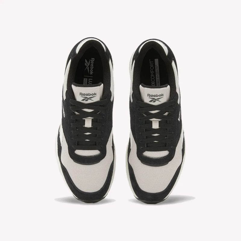 Reebok Mens' GL1100 Shoes - حذاء ريبوك جي ال 1100 للرجال لون أسود وبيج