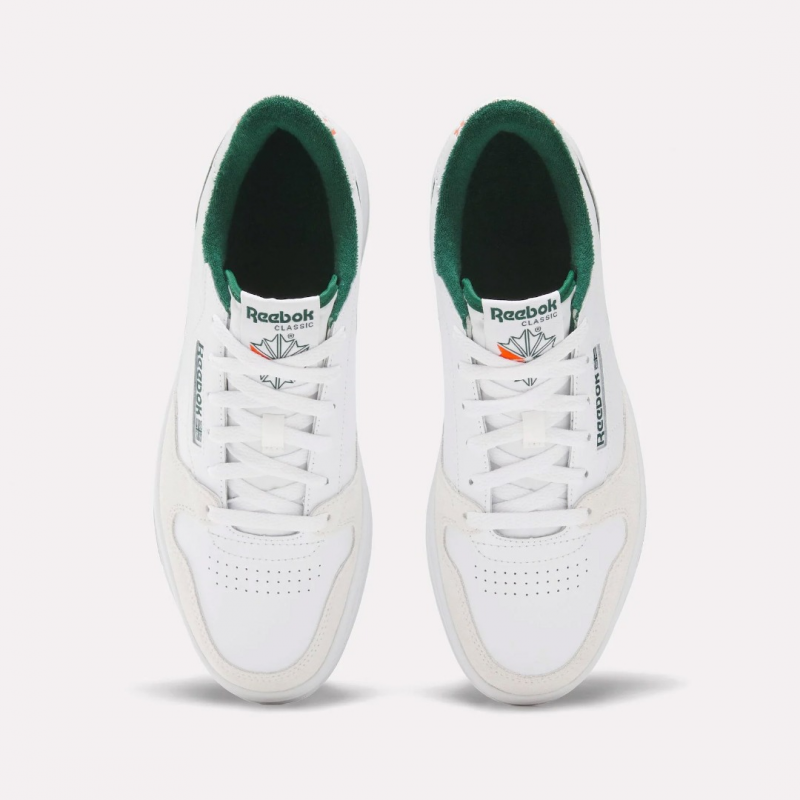 Reebok Mens' Phase Court Shoes - حذاء ريبوك فييز كورت للرجال لون أبيض