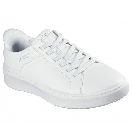 Skechers Men's Slip-ins: Court Break - Double Vented Shoes - حذاء سكيتشرز سليب انس: كورت بريك دبل للرجال لون أبيض