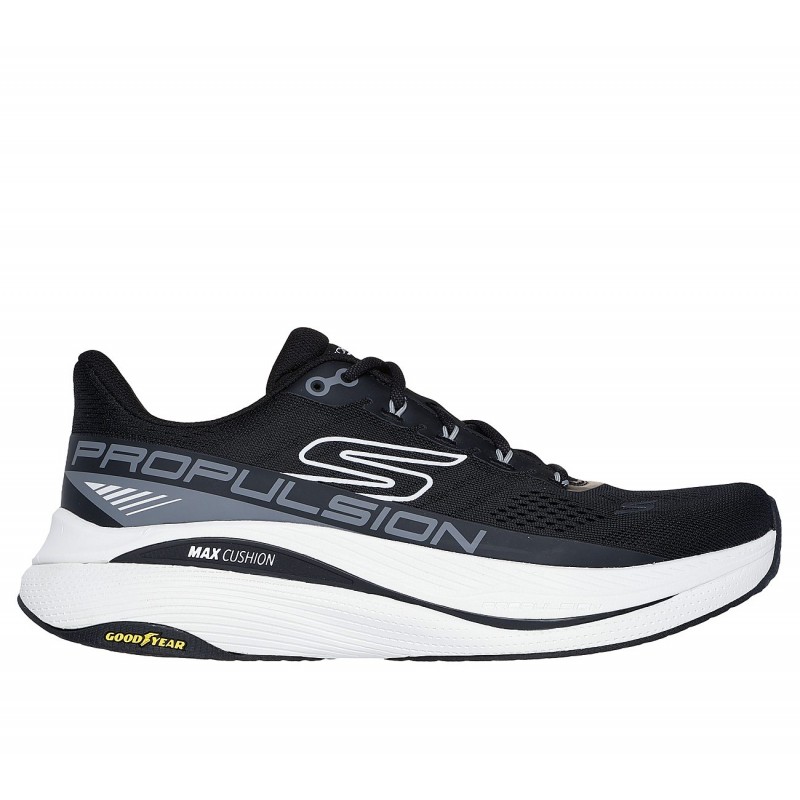 حذاء سكيتشرز ماكس كوشينينغ للرجال لون أسود-Skechers Men's Max Cushioning Propulsion Shoes