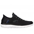 Skechers Men's Slip-ins: Summits - High Range Shoes - حذاء سكيتشرز سليب ان: سوميتس– هاي رينج للرجال لون أسود