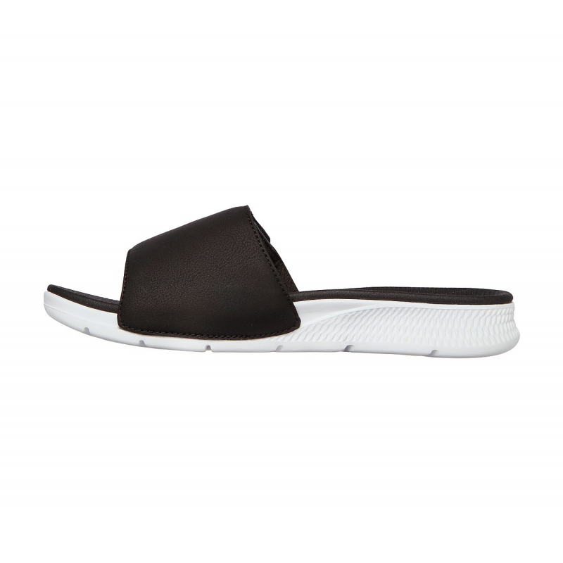 Skechers Mens' GO Consistent - Watershed Sandals- شبشب سكيتشرز جو كونستينت للرجال لون أسود ونعل أبيض
