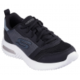 Skechers Bounder-Tech Shoes - حذاء سكيتشرز باوندر تيك لون أسود ونعل أبيض