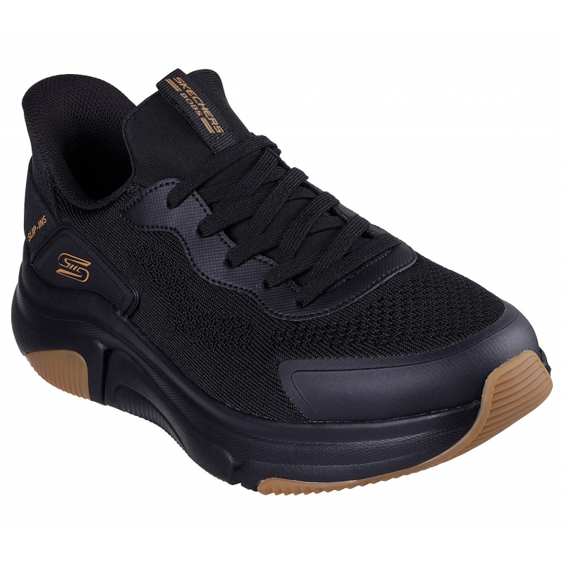 Skechers Mens' BOBS SPARROW FLEX-STEADY EDGE Shoes - حذاء سكيتشرز بوبس سبارو للرجال لون أسود
