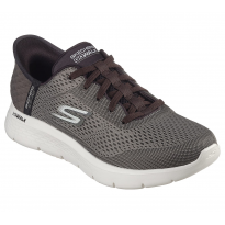 Skechers Men's Slip-ins: GO WALK Flex - New World Shoes - حذاء سكيتشرز سليب انس جو ووك فليكس- نيو ورلد للرجال لون بني