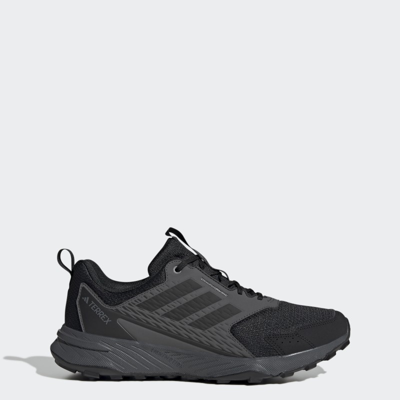 adidas Mens' Tracefinder Trail Running Shoes - Black