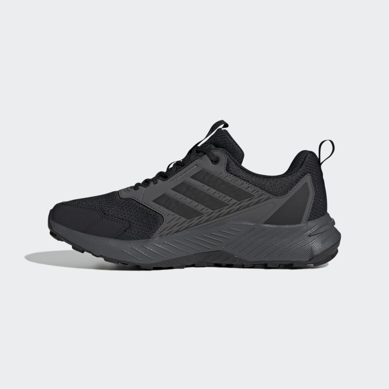 adidas Mens' Tracefinder Trail Running Shoes - Black