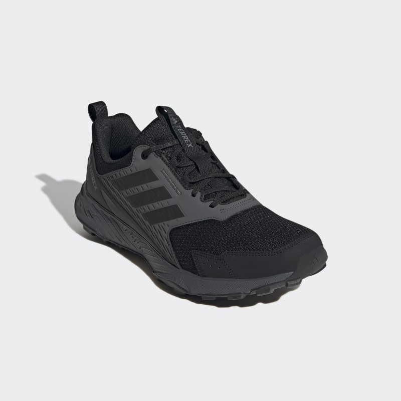 adidas Mens' Tracefinder Trail Running Shoes - Black