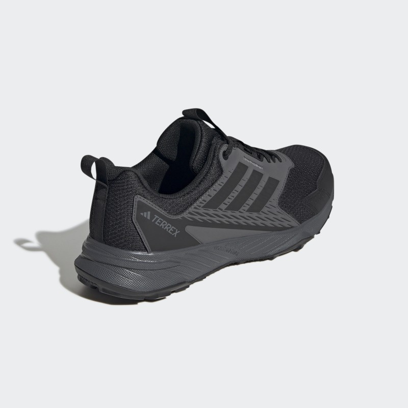 adidas Mens' Tracefinder Trail Running Shoes - Black
