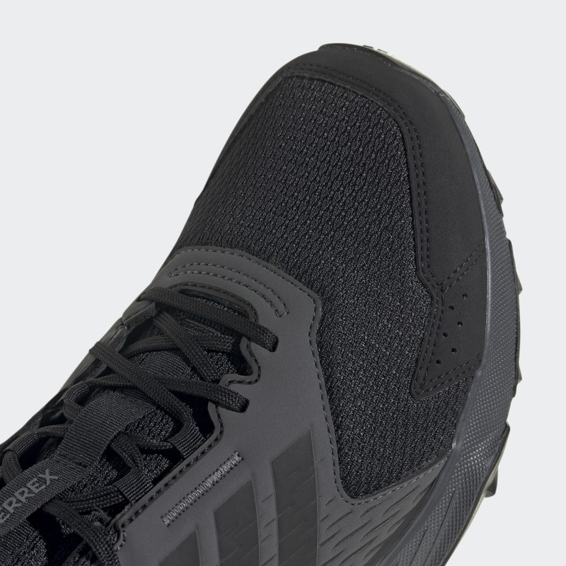 adidas Mens' Tracefinder Trail Running Shoes - Black