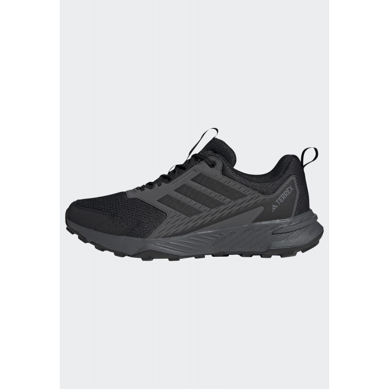 adidas Mens' Tracefinder Trail Running Shoes - Black