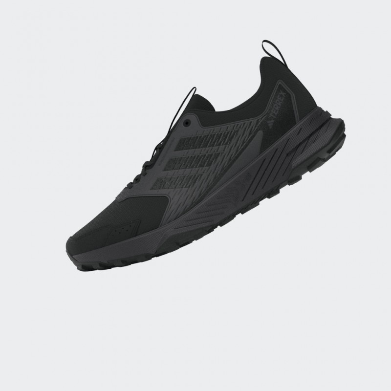 adidas Mens' Tracefinder Trail Running Shoes - Black